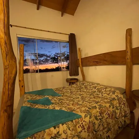 Chale Jatoba, Venha Viver Essa Experiencia!!! Alto Paraiso de Goias Exterior photo